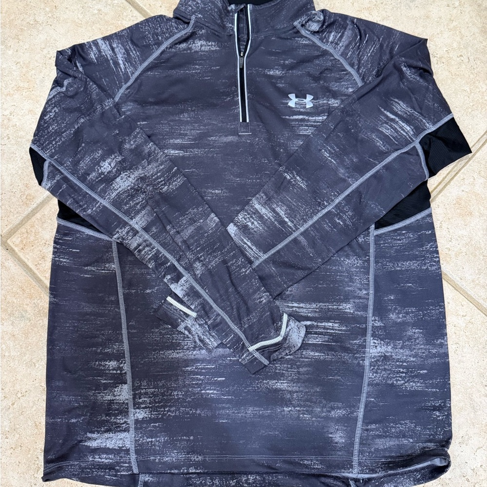 Under Armour Gray Quarter-Zip Pullover